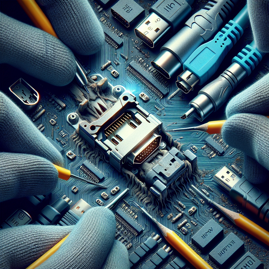 Jak naprawić uszkodzony port HDMI?