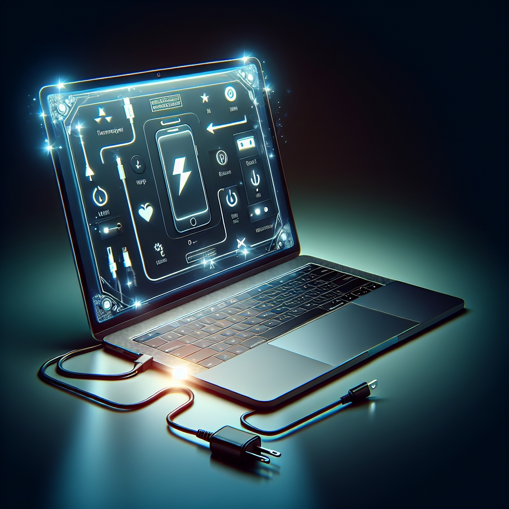 Diagnostyka problemów z zasilaniem w laptopie.